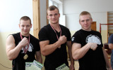 Foto: Ogrē notiek pirmās sacensības pauerliftingā