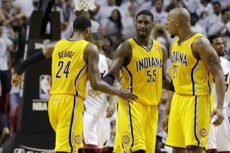 "Pacers" otrais mēģinājums paņemt uzvaru Maiami