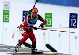 Foto: Biatlona sezona: Bergere dominē, Sukalova dzied, Juškāne progresē