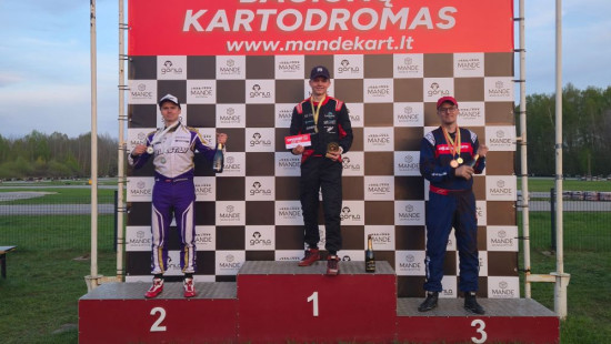 "Openkart" posmā Šauļos Burgaila uzveic Laipnieku
