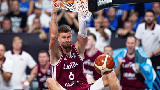 Iespēja nodrošināt 1/8 finālu: NBA čempionu duelī Latvija spēkosies pret Portugāli
