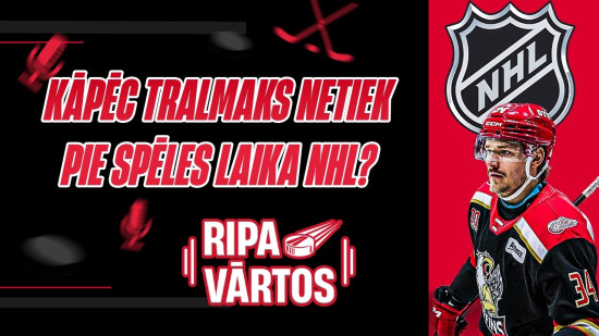 Klausītava | ''Ripa vārtos'': Tralmaks netiek pie spēles laika NHL