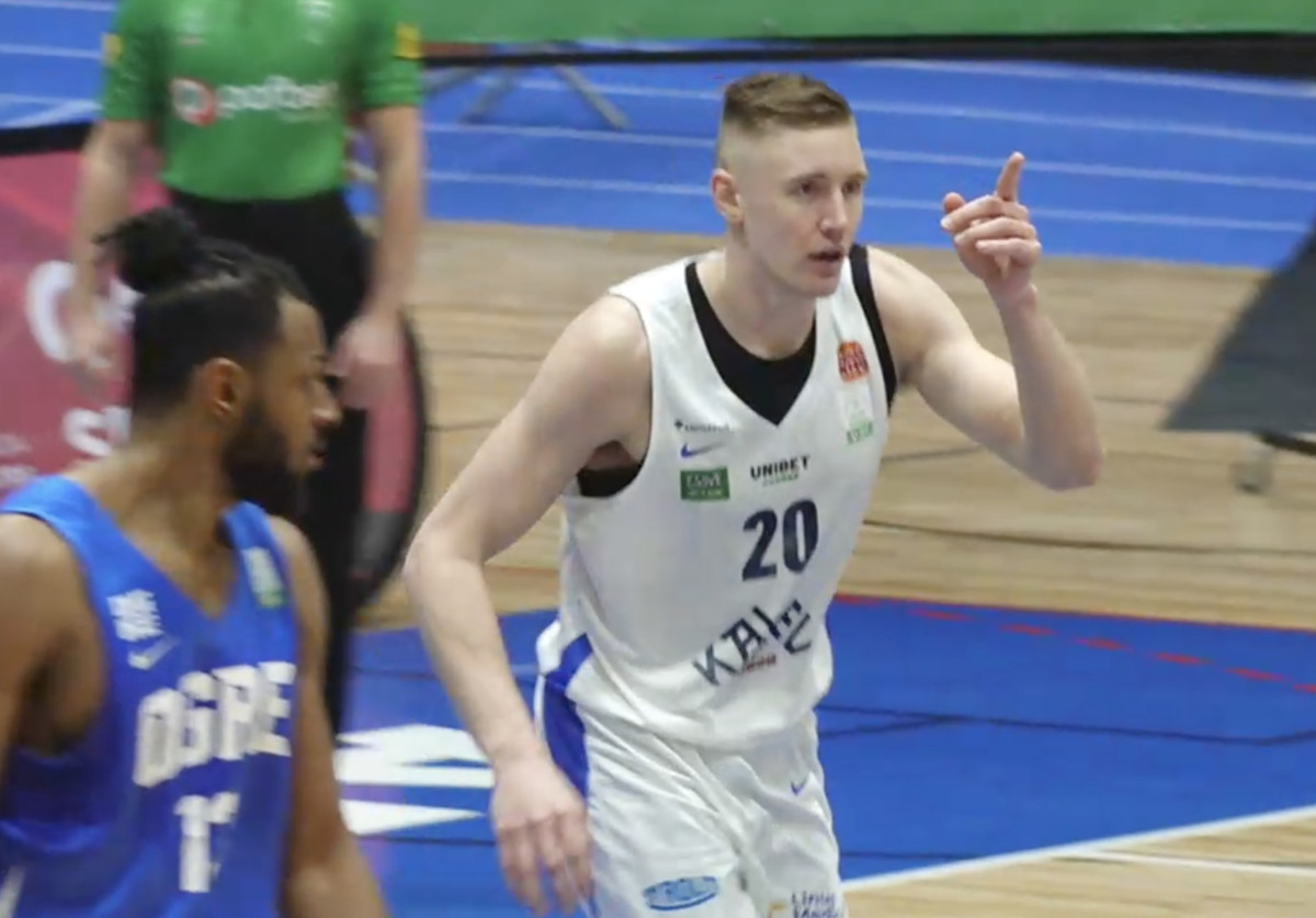 Kalev/Cramo Defeats BK Ogre In Pafbet Latvian-Estonian Basketball ...