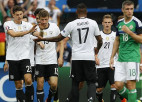 Vācija uzvar Ziemeļīriju un C grupā izcīna pirmo vietu