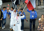 Olimpiskais čempions tiek dāsni apbalvots Kuveitā
