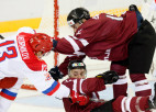 Latvijas hokejistiem universiādē 1:7 pret Krievijas studentiem