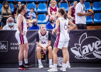 Latvijas U18 3x3 izlases basketbolistes uzvar un iekļūst ceturtdaļfinālā