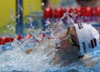 Jauniešu čempionātā peldēšanā dominē jelgavnieki; labākais – Deičmans