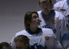Video: KHL spēlē Helsinkos Baltkrievijas himnas vietā atskaņo Palau himnu