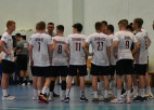 Latvijas U20 vīriešu handbola izlasei pārbaudes spēlē uzvara ar minimālu pārsvaru