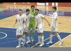 Video: Latvijas U19 telpu futbolisti piekāpjas Beļģijas izlasei un netiek uz finālturnīru.