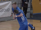 Video: “RFS Futsal” panāk izlīdzinājumu sērijā