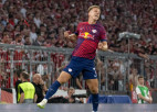 Olmo ar <i>hat-trick</i> aizēno Keina debiju – Leipciga superkausā sasit "Bayern"