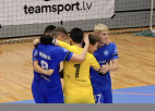 Video: "RFS Futsal" gūst pirmo uzvaru