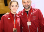 Prošinai bronzas medaļa Eiropas junioru čempionātā paukošanā ar špagu