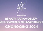 Latvija pasaules čempionātā pludmales paravolejbolā cīnīsies par bronzas medaļām