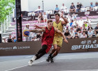 Ventspilī 3x3 basketbola "Quest" sērijas turnīrā uzvar Lietuvas komanda