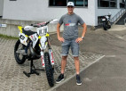 Sabulis Latvijas motokrosa čempionāta posmā Dobelē startēs MX2 klasē