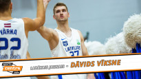 Basketbola sezonas spīdekļi: labākais jaunietis - Dāvids Vīksne