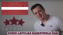 FIBA turnīru komentētājs mācās latviešu valodu
