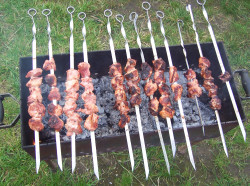 Cūkgaļas klasiskais šašliks