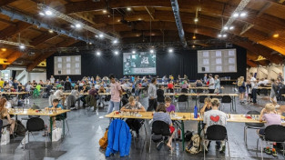 Rīgā sācies viens no vērienīgākajiem šaha festivāliem Ziemeļeiropā "RTU Open 2023"