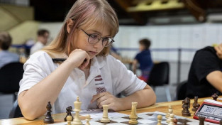 Latvijas šahiste divdesmitniekā Eiropas Savienības čempionātā jauniešiem