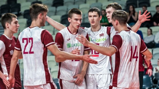 Pirms EČ kvalifkācijas Latvijas U20 volejbolisti aizvadīs divas draudzības spēles ar Ukrainu