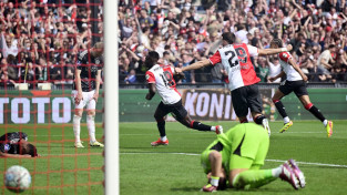 "Feyenoord" ar 6:0 <i>saplosa</i> "Ajax"; Glāzgovas derbijā vārtu birums; "Sporting" tuvojas titulam