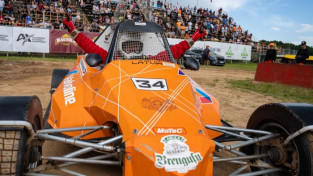 Ervins Grencis uzvar Eiropas autokrosa čempionāta posmā Mūsā