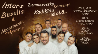 Intars Busulis un Abonementa orķestris aicina uz Ziemassvētku koncertiem