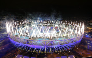 Foto: Olimpiādes atklāšanas ceremonija