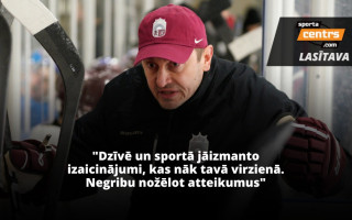 Peltonens: "Vienmēr gribēju pārstāvēt savu valsti. To pašu redzu Latvijas hokejistos"