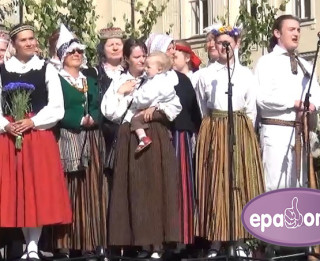 Video: "Skandinieki" ieskandina folkloras festivālu BALTICA 2015