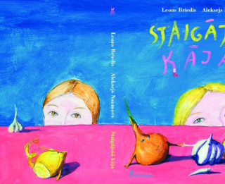 Dzīvespriecīgi silts Leona Brieža dzejas krājums bērniem - “Staigājošā kāja”