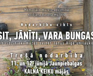 SIT, JĀNĪTI, VARA BUNGAS jeb rīdzinieki mācās svinēt Jāņus Rīgā un laukos