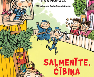 Latviski pieejams jauns stāsts no Somijā populāras bērnu grāmatu sērijas par māšelēm Salmenīti un Čībiņu