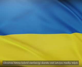 Latvijas mediji vienojas kopīgā akcijā Ukrainas kara gadadienā