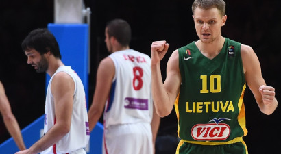 Lietuva uzvar Serbiju un iegūst ceļazīmi uz Rio