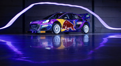 "M-Sport" prezentē "Ford Puma Rally1" rallija mašīnu ar jauno krāsojumu