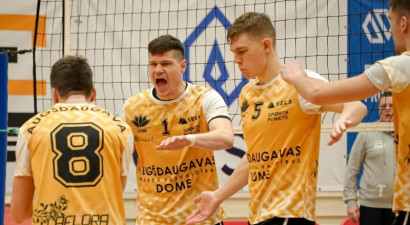 Latvijas čempionātā "Augšdaugava" uzvar čempionus "Vecumniekus"
