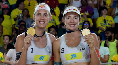 Olimpiskās atlases rangs: Samoilova un Graudiņa nostiprinās sestajā vietā