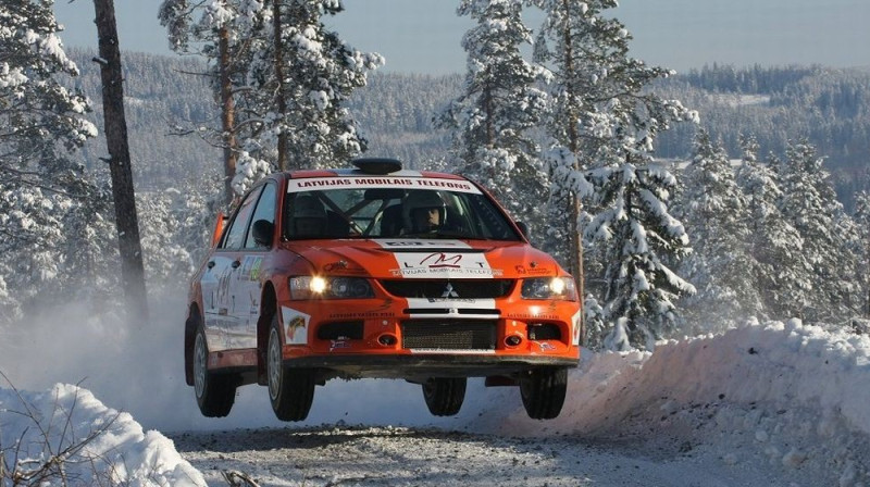 Neikšāns/Dzirkals pagājušā gada Norvēģijas WRC rallijā
Foto: www.ewrc.cz
