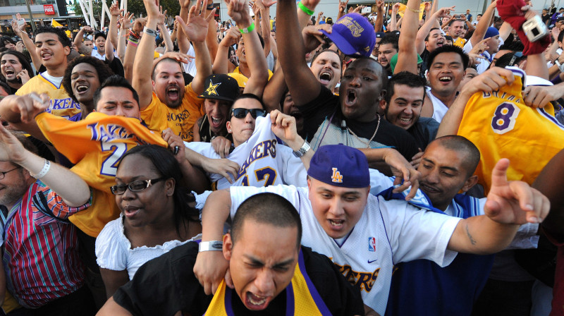 "Lakers" fani
Foto: AP