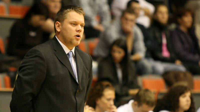 "Valmieras" basketbola kluba galvenais treneris Gatis Melderis