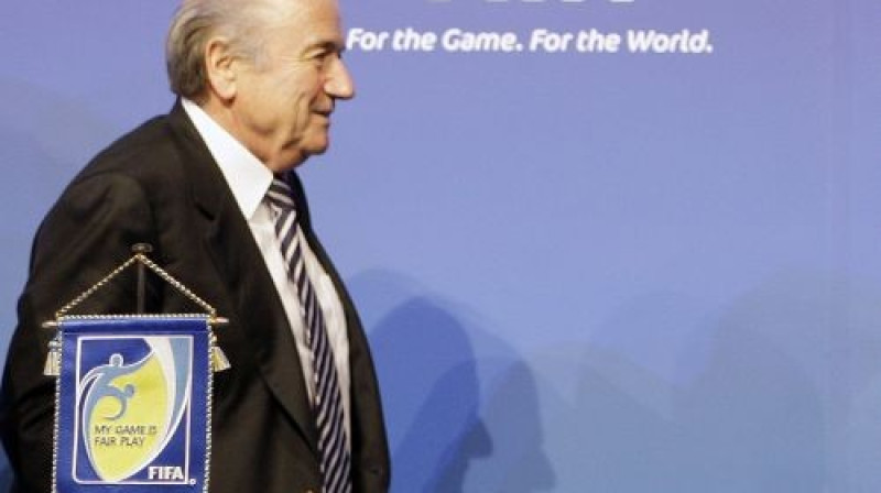 FIFA prezidents Zeps Blaters
Foto: AP/Scanpix