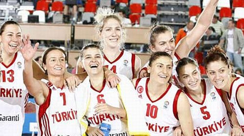 Turcijas izlase
Foto: eurobasketwomen2009.com