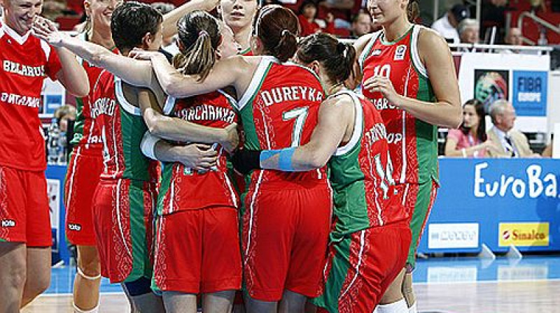 Baltkrievijas izlase
Foto: eurobasketwomen2009.com