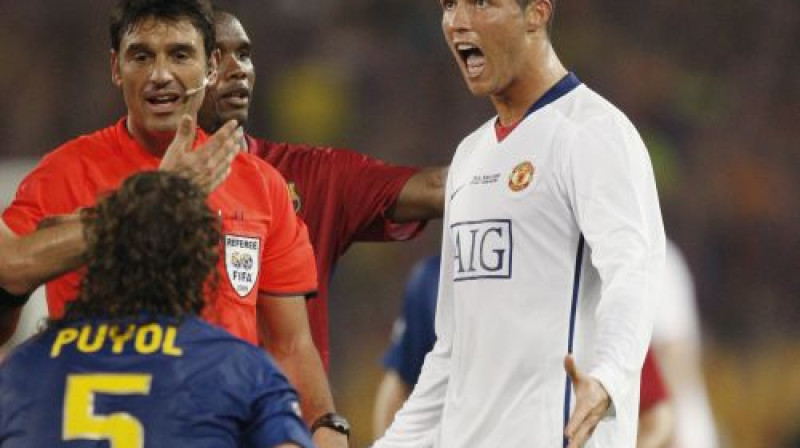 Ronaldu pēdējā spēlē ''United'' sastāvā
Foto: AP