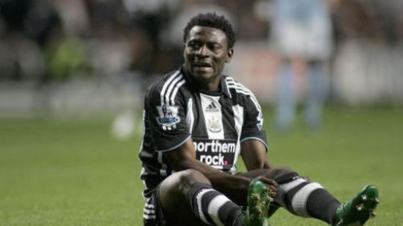 Viens no "Newcastle" pelnošākajiem futbolistiem - Obafemi Martins
Foto: AFP